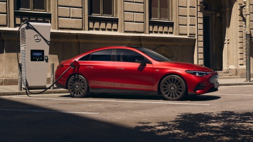 Le nouveau CLA électrique avec technologie EQ.